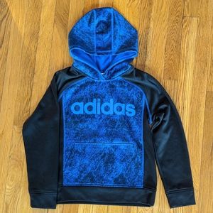 Blue/Black Adidas Pullover Hoodie